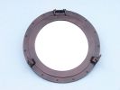 Decorative Ship Porthole Mirror 17"