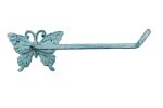 Cast Iron Butterfly Toilet Paper Holder 11"