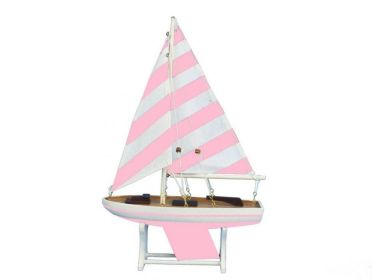 Wooden It Floats 12"" - Floating Sailboat Model (style: Mermaid Princess)