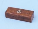 Bosun Whistle 6" w/Rosewood Box