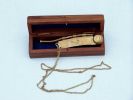 Bosun Whistle 6" w/Rosewood Box