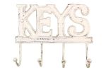 Cast Iron Keys Hooks 8"