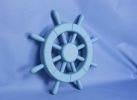 Decorative Ship Wheel with Pelican