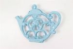 Cast Iron Round Teapot Trivet 8"