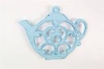 Cast Iron Round Teapot Trivet 8"