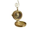 Decorative Compass with Lid Christmas Ornament 4"