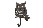 Cast Iron Owl Hook 6"