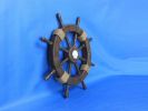 Decorative Ship Wheel with Seashell
