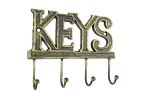 Cast Iron Keys Hooks 8"