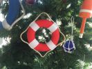 Decorative Lifering Christmas Ornament 6"