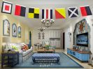 Authentic Letter Nautical Alphabet Navy Code Signal Flag 24" - Indoor/Outdoor Use