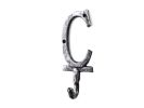 Cast Iron Letter C Alphabet Wall Hook 6"