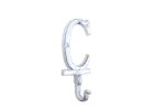 Cast Iron Letter C Alphabet Wall Hook 6"