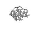 Cast Iron School of Fish Kitchen Trivet 6.5"