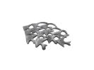 Cast Iron School of Fish Kitchen Trivet 6.5"