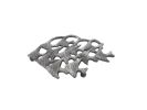 Cast Iron School of Fish Kitchen Trivet 6.5"