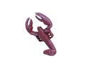 Cast Iron Decorative Wall Mounted Lobster Hook 5"
