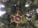Ship's Wheel Compass Christmas Ornament