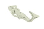 Cast Iron Mermaid Hook 6"