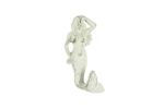 Cast Iron Mermaid Hook 6"