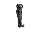 Rustic Cast Iron Mermaid Door Knocker 7"