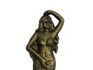 Rustic Cast Iron Mermaid Door Knocker 7"