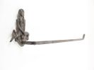 Cast Iron Mermaid Wall Mounted Paper Towel Holder 17"