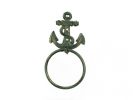 Cast Iron Anchor Towel Holder 8.5"