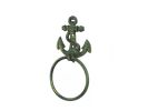 Cast Iron Anchor Towel Holder 8.5"