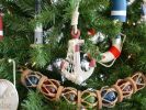 Rustic Decorative Anchor Christmas Tree Ornament 9"
