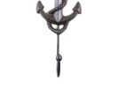 Cast Iron Anchor Decorative Hook 7"