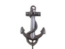 Cast Iron Anchor Decorative Hook 7"