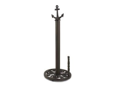 Cast Iron Anchor Paper Towel Holder 16" (Finish: Cast Iron)