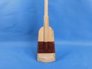 Wooden Decorative Squared Rowing Boat Oar with Hooks 50"