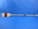Wooden Decorative Squared Rowing Boat Oar with Hooks 50"