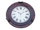 Deluxe Class Decorative Ship's Porthole Clock