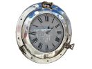 Deluxe Class Decorative Ship's Porthole Clock