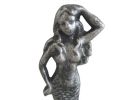 Cast Iron Mermaid Hook 6"