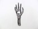Cast Iron Skeleton Hand Bottle Opener 7"