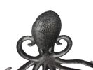Cast Iron Wall Mounted Decorative Octopus Hooks 7"