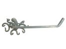 Cast Iron Octopus Toilet Paper Holder 11"