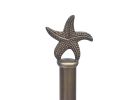 Cast Iron Starfish Paper Towel Holder 16"