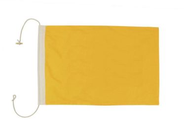 Cloth Nautical Alphabet Flag Decoration 20" (Letter: Q)