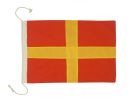 Cloth Nautical Alphabet Flag Decoration 20"