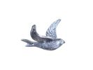 Cast Iron Flying Bird Decorative Metal Wing Wall Hook 5.5"