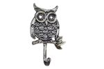 Cast Iron Owl Hook 6"