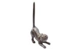 Cast Iron Cat Paper Towel Holder 10"