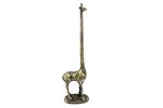Cast Iron Giraffe Paper Towel Holder 19"