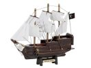 Wooden Blackbeard's Queen Anne's Revenge Model Pirate Ship