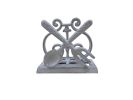 Cast Iron Fork and Spoon Kitchen Napkin Holder 5"